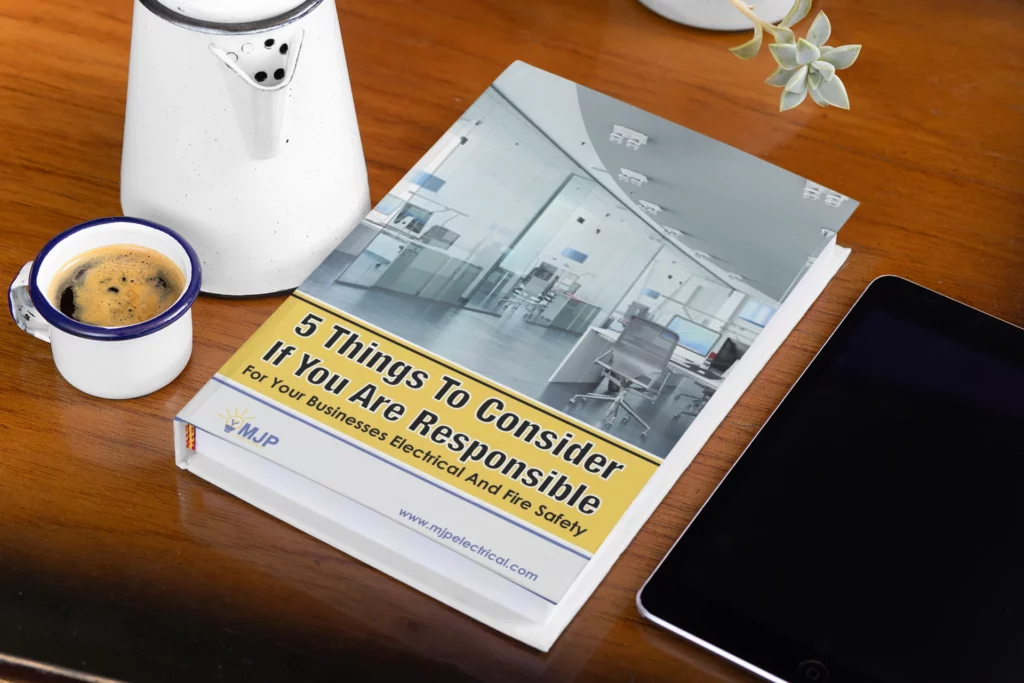 5 Things to consider if you are responsible for your Businesses Electrical and Fire Safety.